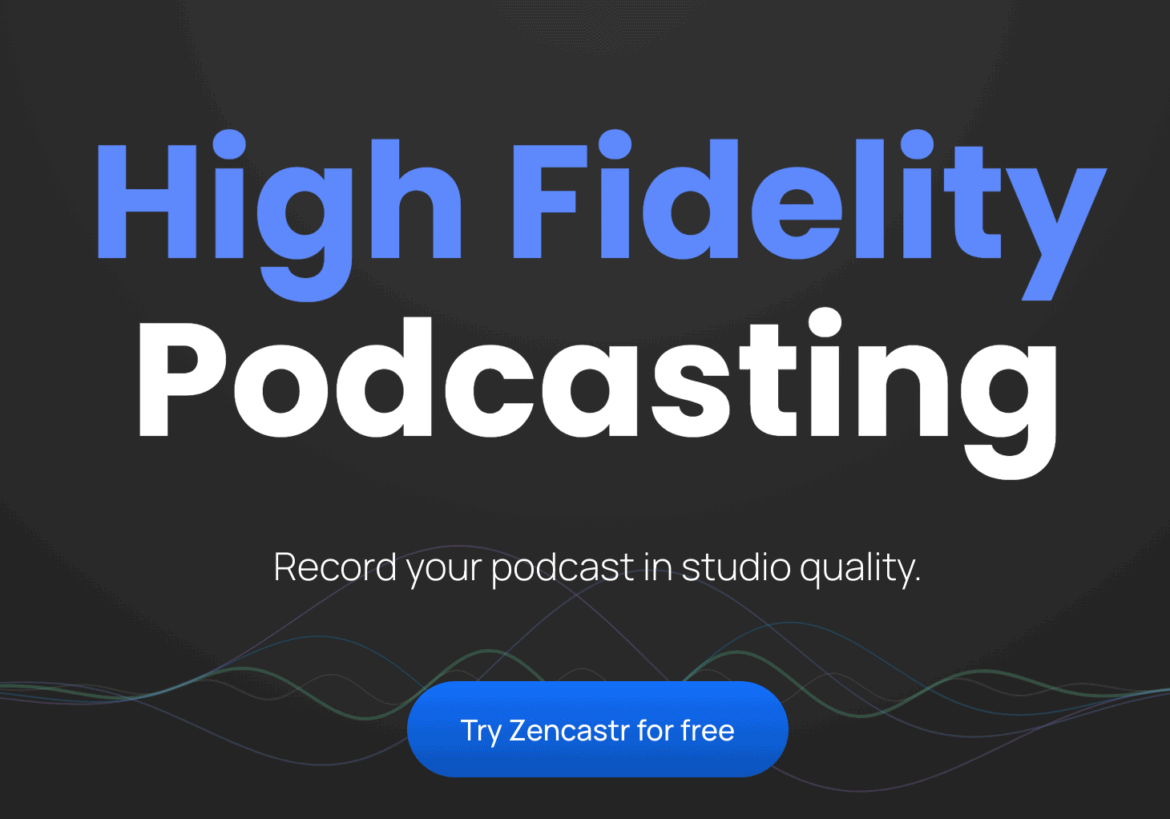 Zencastr音頻錄音網站